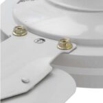 Ventilador De Techo 3 Aspas 5 Velocidades Metal Potenciado 1.42 M Blanco Metal 3 - Image 3