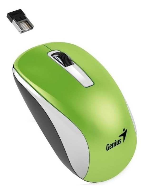 D_NQ_NP_911024-MLA100072515199_122025-F.jpg Mouse Inalámbrico Genius Nx-7010 Verde Óptico Usb 1600dpi Blueeye - Image 1