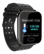 Reloj Smartwatch Deportivo Sensor Cardio Resistente Al Agua Negro Negro Negro