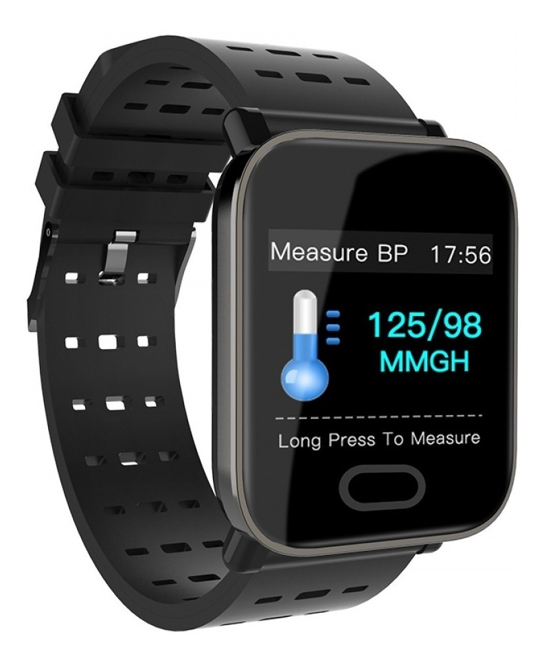 D_NQ_NP_911241-MLA44559790385_012021-F.jpg Reloj Smartwatch Deportivo Sensor Cardio Resistente Al Agua Negro Negro Negro - Image 1