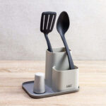 Organizador De Cocina Mesa Mesada Cubiertos Joseph Duo Color Gris - Image 2