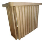 Banco Alto Con Estante Madera De Alamo Calidad Premium - Image 2