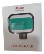 Cargador Usb Kolke Pared - 4 Puertos - Rapido Multiple Cargas Blanco