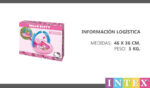 Pileta Inflable Intex Playcenter Kitty 57137 Color Rosa Y Celeste 211x163x121 Cm - Image 4
