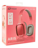 Auriculares Inalámbricos Noga Aris Ng-918bt Ng-918bt Rojo - Image 5