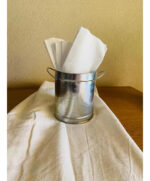 Centro De Mesa Servilletero Redondo Metalico Ramos Mejia - Image 3