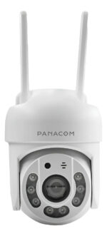 Set 4 Cámaras Ip Panacom 2mp Wifi Con Visión Nocturna Y Audio Bidireccional Blanco - Image 2