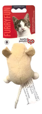 Rata De Peluche Juguete Para Gatos Calidad Premium