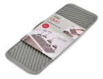 Escurridor Alfombra Plegable De Secado Joseph Duo Silicona Color Gris