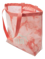 Bolso Puma Tote Bag Transparente Reforzado Premium Coral Claro