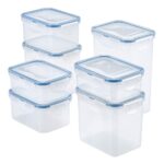 Contenedor Alimentos Lock & Lock Hermetico Original De Usa Transparente