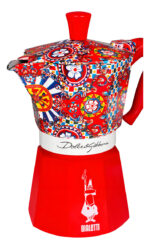 Cafetera Bialetti Moka Express Dolce & Gabbana 6 Tazas Color Rojo - Image 3