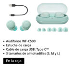 Auriculares In-ear Inalambricos Sony Wf-c500 Color Verde - Image 7