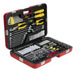 Caja Juego De Herramientas R99-150la 150 Piezas Stanley Racing Tubos Color Mango Amarillo