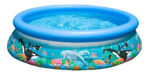 Pileta Inflable Redonda Intex Easy Set Ocean Reef 54904 De 3.66m X 76cm 5621l Multicolor