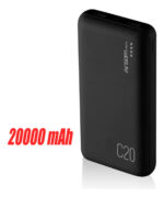 Cargador Portatil Power Bank 20000mah Doble Usb Rapido Negro - Image 2