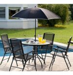 Juego Set De Exterior Terraza Hawai 6 Piezas Premium Ramos Negro - Image 3
