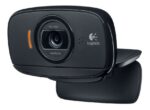 Webcam Logitech Hd Microfono 8mp Diseño Ramos Ultimo Modelo Negro