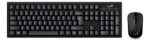 Kit Teclado Mouse Genius Km 8101 Inalámbrico 2.4ghz Numpad Color Del Mouse Negro Color Del Teclado Negro
