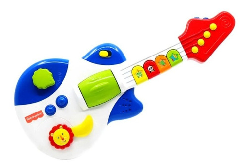D_NQ_NP_930626-MLA99967160599_112025-F.jpg Mi Primera Guitarra Juguete Musical Infantil Fisher Price - Image 1