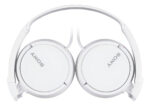 Auriculares 3.5 Mm Sony Plegables Super Bass Mdr-zx110 Color Blanco - Image 2