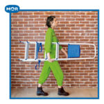 Escalera 5 Escalones Aluminio 1.08 Mts Mor Color Aluminio - Image 8