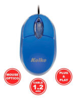 Mouse Optico Usb Kolke Luminoso Ideal Pc Notebook Colores Color Azul - Image 2