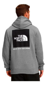 Hoodie Buzo The North Face Half Dome Original Algodon S Gris Oscuro - Image 2