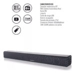 Barra De Sonido Soundbar Black Point De 10 Watts S70 Negro - Image 3