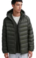 Campera Uniqlo Puffertech Ultra Light Down Premium Verde Oliva M Lisa - Image 6