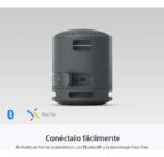 Parlante Inalámbrico Portátil Con Bluetooth Sony Xb100 Color Gris - Image 8