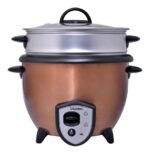 Arrocera Winco 1.8 L Con Tapa De Vidrio Y Vaporera Premium 60 Mhz