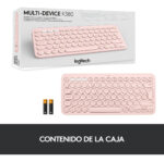 K380 Multidevice Bluetooth Keyboard Color Del Teclado Rosa Idioma Español - Image 9