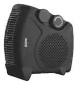 Caloventor Electrico Eiffel 200w 2 Niveles De Potencia Negro