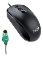 Mouse Genius Clasico Con Ruedita Ps2 Ramos Mejia Premium Negro