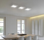 Plafón Led Candela De Aplicar Cuadrado 18w Luz Cálida 1100lm Blanco - Image 3