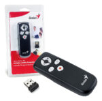 Puntero Presentador Laser Genius + Ghz Conferencias + Usb Color Negro