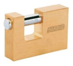 Candado Blindado 80 Mm 3 Llaves Comercios Seguridad Barovo Dorado