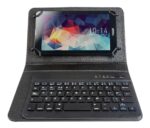 Estuche Funda Con Teclado Eco Cuero  Tablet 10 Pulgadas Ramos Mejia  Negro - Image 2