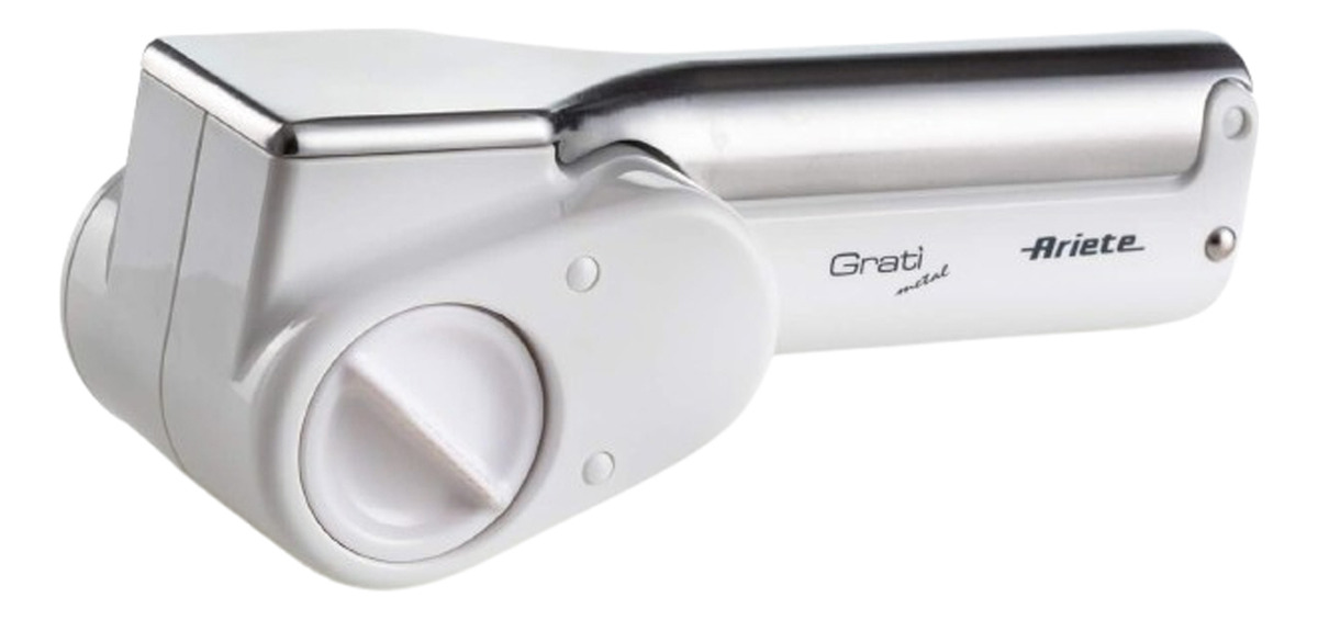 D_NQ_NP_950607-MLA81852636879_012025-F.jpg Rallador Electrico De Queso Pan Recargable Gratì Ariete Blanco - Image 1