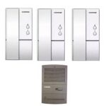 Kit Portero Electrico Commax 3 Telefonos + Frente Ultimo Modelo