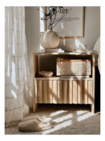 Mesa De Luz Grande De Madera Con Cajonera Diseño Y Calidad - Image 2