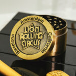 Lion Rolling Circus Picador De Metal Amsterdan Gold 3 Partes Color Dorado - Image 3