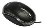 Mouse Optico Kolke Km-117 Luminoso Cable Usb - Pc Notebook Negro - Image 3
