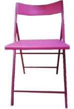 Silla Plegable Metalica Super Resistente Con Diseño Ramos - Image 3