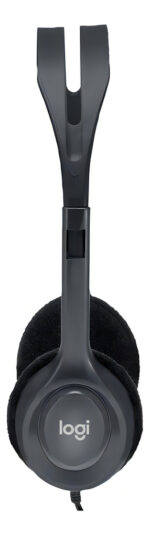 Auriculares Con Micrófono Logitech H111 981-000612 Oficina Ajustable Color Gris - Image 5