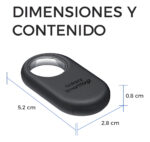 Samsung Galaxy Smart Tag 2 Localizador Bluetooth Negro - Image 7