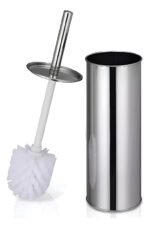 Cepillo Para Inodoro De Acero Inoxidable Con Cepillo Intercambiable