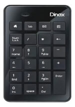Teclado Numerico Usb + 19 Teclas Ultradelgado Cable Retractil Ult Modelo  Negro