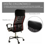 Silla De Oficina Escritorio Ejecutiva Con Respaldo Alto - Image 5